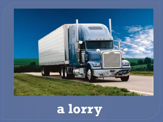 a lorry