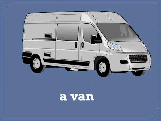 a van