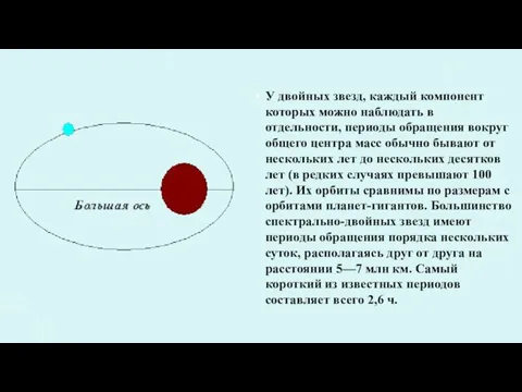 У двойных звезд, каждый компонент которых можно наблюдать в отдельности,