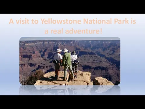 A visit to Yellowstone National Park is a real adventure!