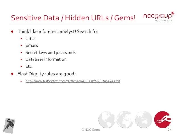 Sensitive Data / Hidden URLs / Gems! Think like a