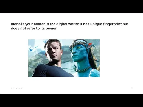 Idena is your avatar in the digital world: It has unique fingerprint but