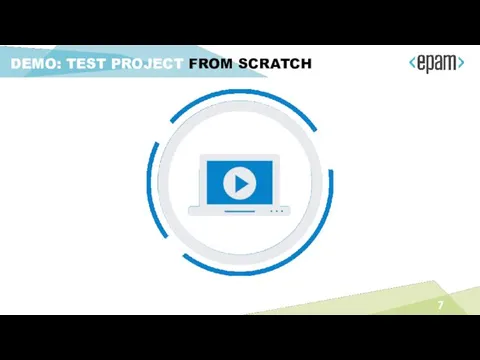 DEMO: TEST PROJECT FROM SCRATCH