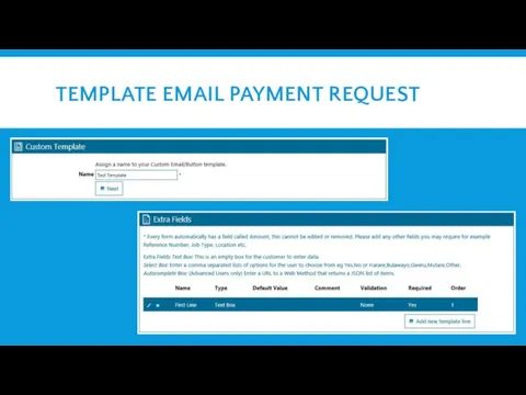 TEMPLATE EMAIL PAYMENT REQUEST