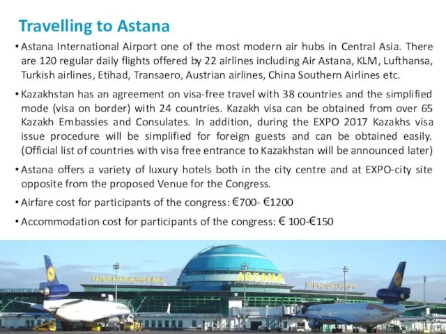 Astana International Airport one of the most modern air hubs