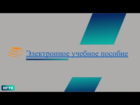 Электронное учебное пособие