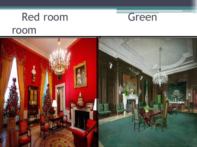 Red room Green room