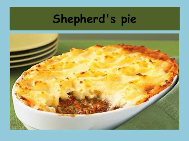 Shepherd's pie