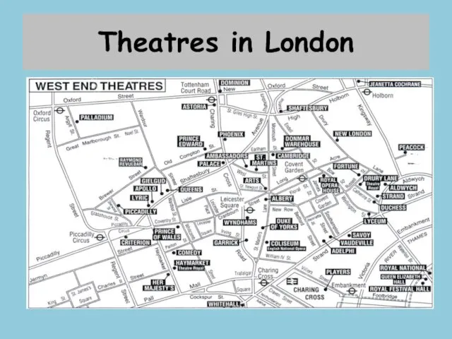Theatres in London
