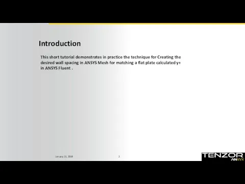 Introduction This short tutorial demonstrates in practice the technique for