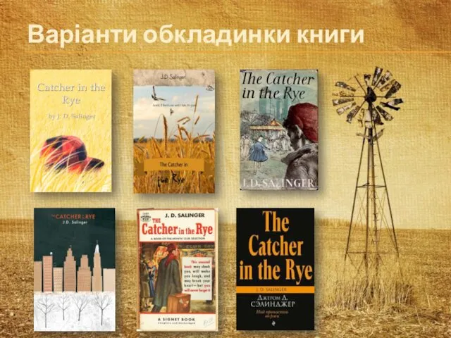 Варіанти обкладинки книги