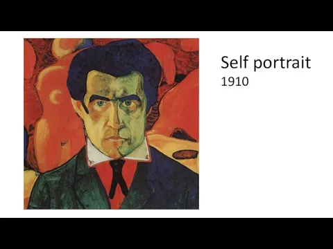 Self portrait 1910