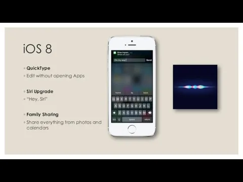 iOS 8 QuickType Edit without opening Apps Siri Upgrade “Hey,