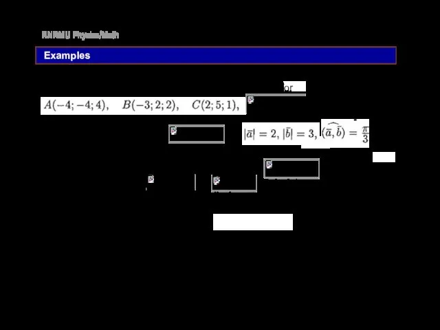 RNRMU Physics/Math Examples Example: prove that the diagonals are perpendicular