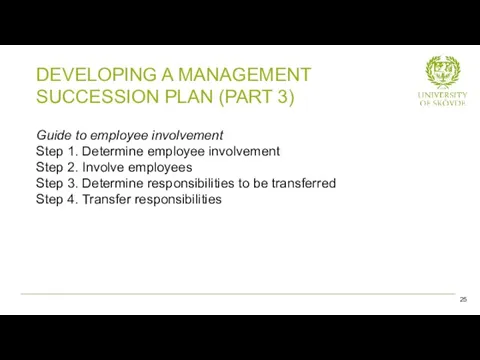 Guide to employee involvement Step 1. Determine employee involvement Step