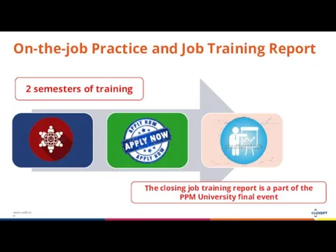 On-the-job Practice and Job Training Report 2 semesters of training