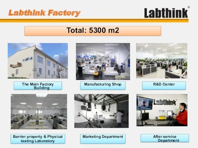 Labthink Factory Manufacturing Shop R&D Center The Main Factory Building