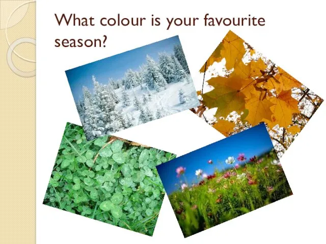 What colour is your favourite season?