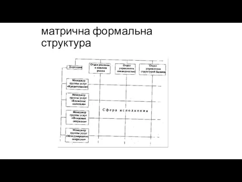 матрична формальна структура