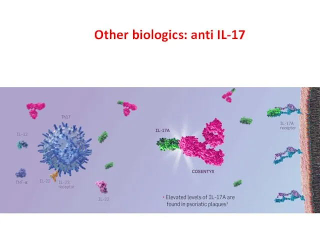 Other biologics: anti IL-17