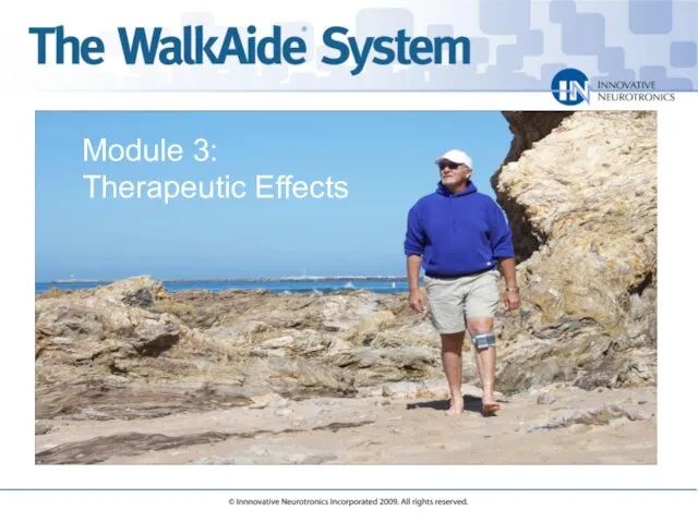 Module 3: Therapeutic Effects