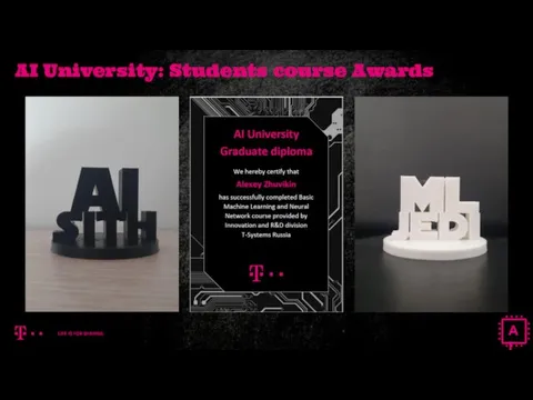 AI University: Students course Awards AI