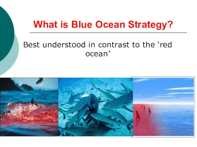 What is Blue Ocean Strategy? Best understood in contrast to the ‘red ocean’