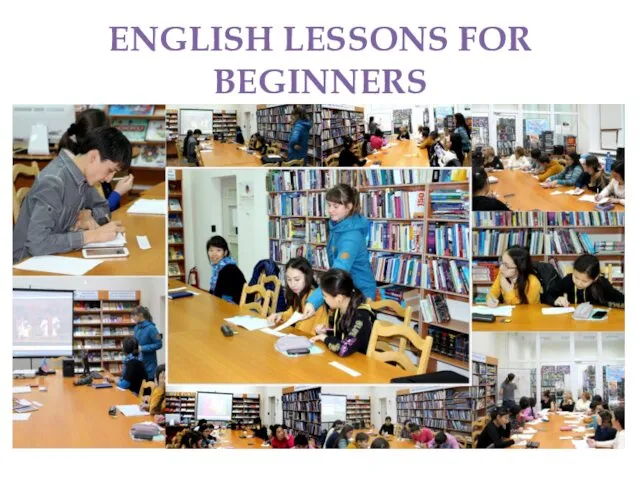 ENGLISH LESSONS FOR BEGINNERS