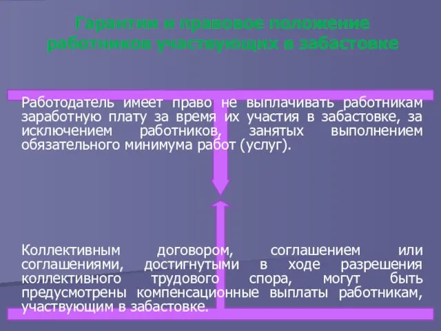 Работодатель имеет право не выплачивать работникам заработную плату за время