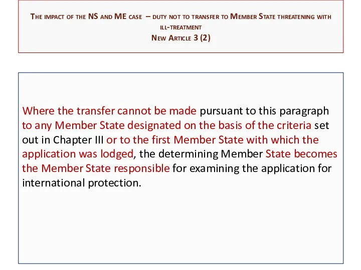 Where the transfer cannot be made pursuant to this paragraph to any Member