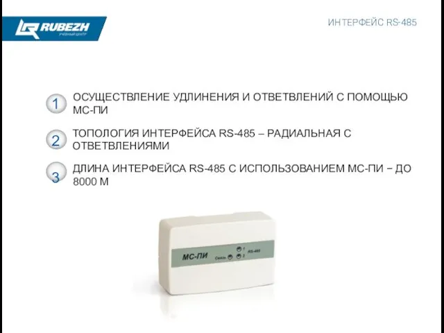 ИНТЕРФЕЙС RS-485