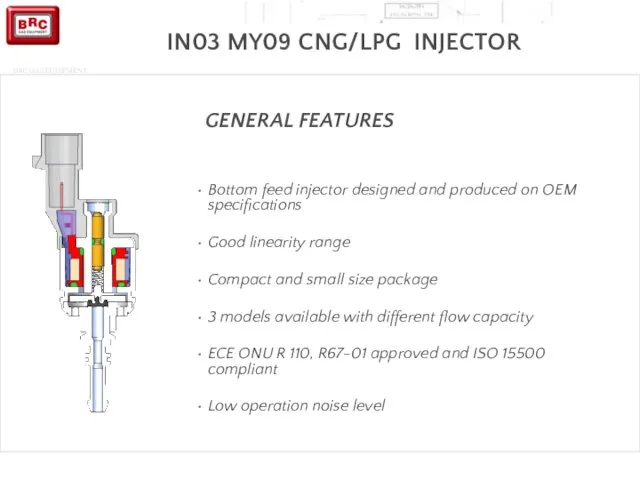 Bottom feed injector designed and produced on OEM specifications Good