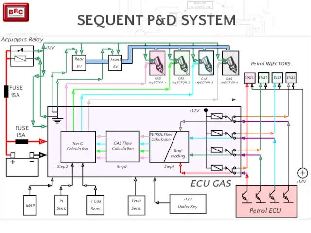 SEQUENT P&D SYSTEM PETROL Flow Calculation TonP reading Step1 Ton
