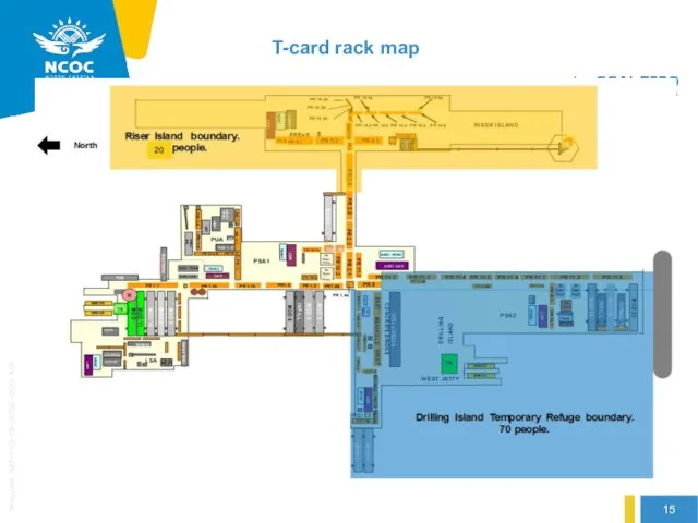 20 T-card rack map