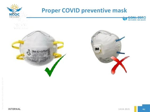 14.04.2021 INTERNAL Proper COVID preventive mask