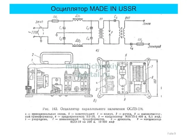 Folie Осциллятор MADE IN USSR