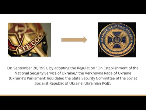 On September 20, 1991, by adopting the Regulation "On Establishment