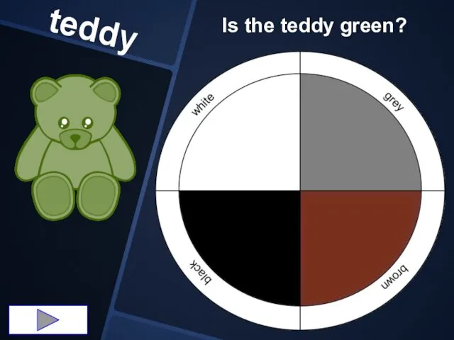 teddy Is the teddy green?