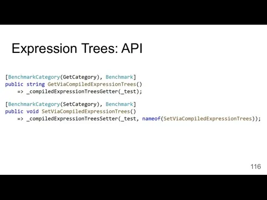 Expression Trees: API
