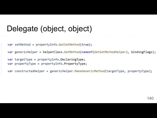 Delegate (object, object)