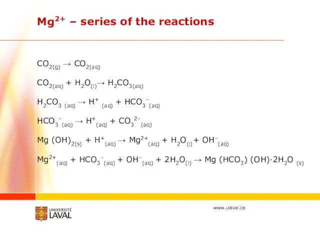 CO2(g) → CO2(aq) CO2(aq) + H2O(l)→ H2CO3(aq) H2CO3 (aq) →