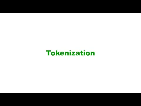 Tokenization