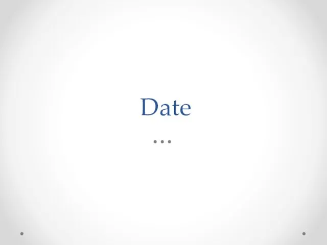 Date