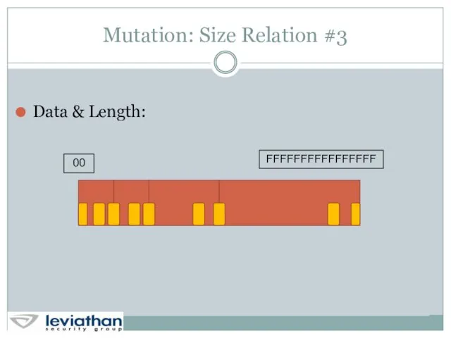 Mutation: Size Relation #3 Data & Length: