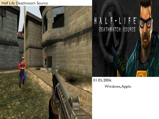 Half Life Deathmatch Source. 01.05.2006. Windows, Apple.