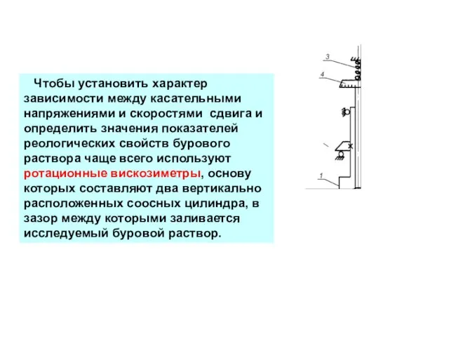 Чтобы установить характер зависимости между касательными напряжениями и скоростями сдвига