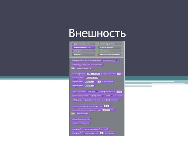 Внешность