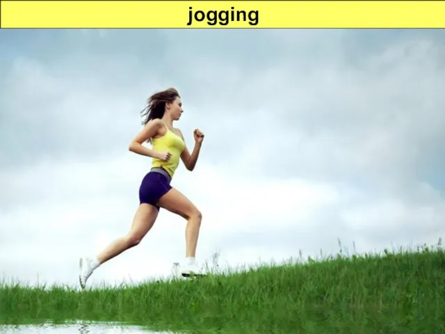 jogging