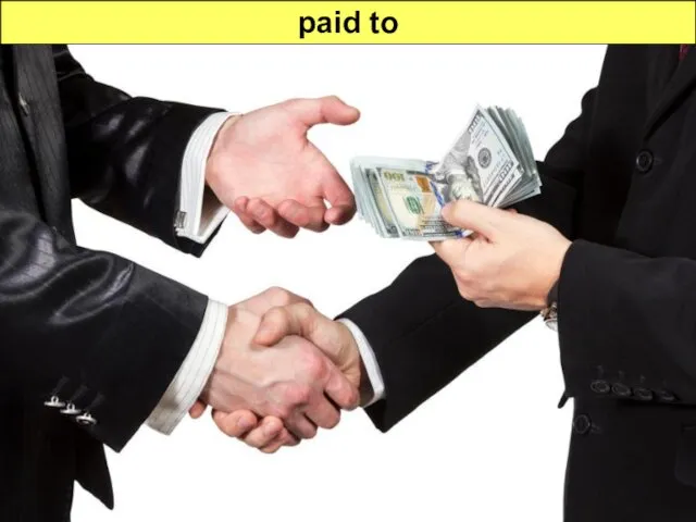 paid to