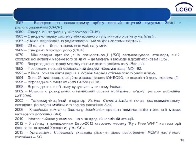 1957 – Виведено на навколоземну орбіту перший штучний супутник Землі